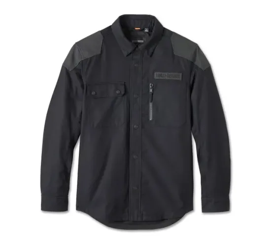 Jaqueta HD Willie G Skull Graphic Operative 2.0 Riding Shirt Jacket