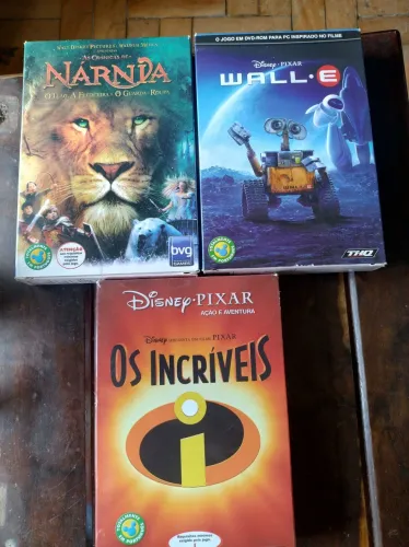 Jogos em Dvd-rom para PC inspirados nos filmes