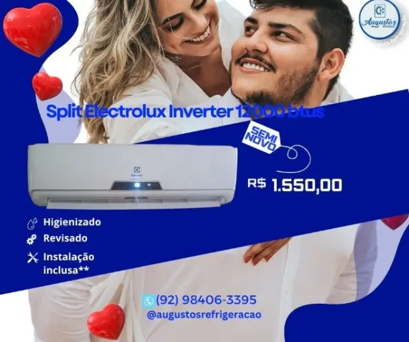 Vendo ar condicionado Electrolux Inverter 12000 btus