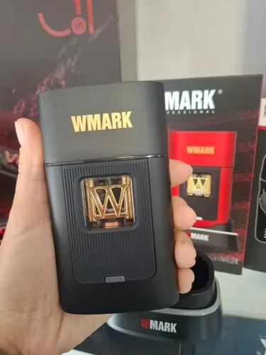 Shaver Wmark NG-XS1 Motor Magnético 10.000 RPM Cabeça C/ 3 Folhas De Titânio