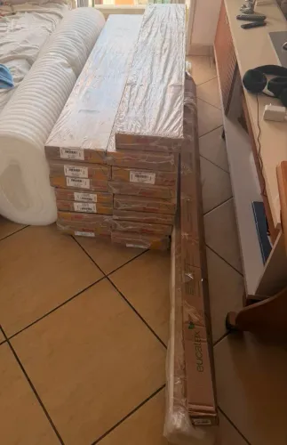 Piso laminado Eucafloor Prime Click Carvalho New + acessórios