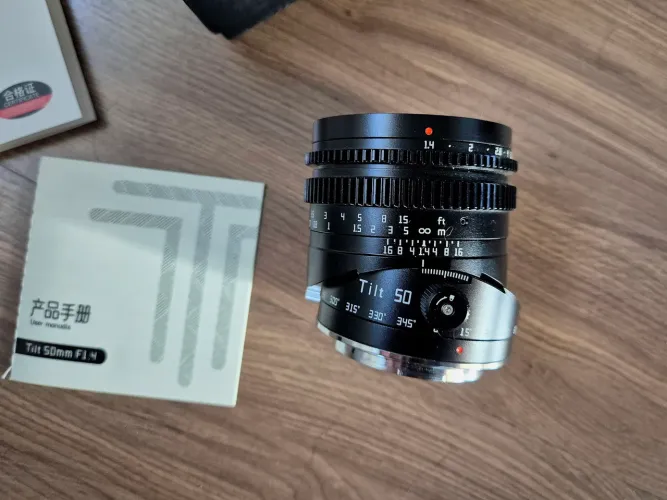50mm f1.4 Tilt