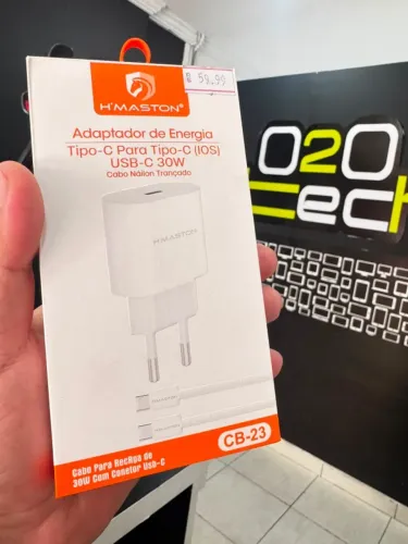 Fonte + Cabo USB C 30W