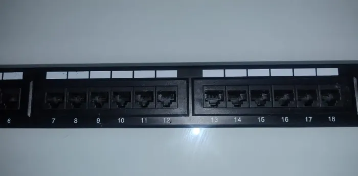 Patch Panel 24 Portas Cat5e Rj45 Utp Lan Rede R$ 50