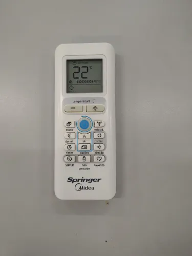 Controle Remoto Ar Condicionado Springer Midea