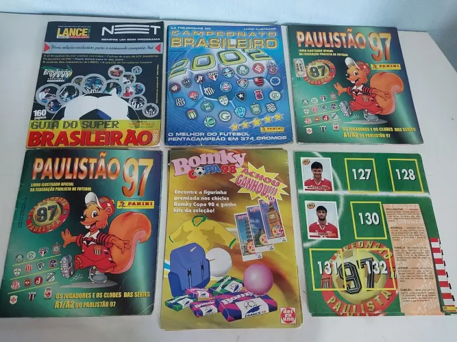 Álbum do campeonato brasileiro 202 completo