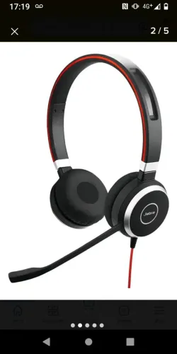 Fone profissional Jabra Evolve 40 novo