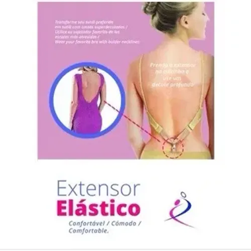 Extensor Elástico Sutiã Acessório
