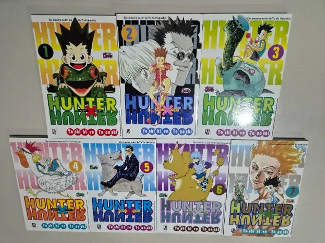 Mangá Hunter x Hunter 1 - 7 