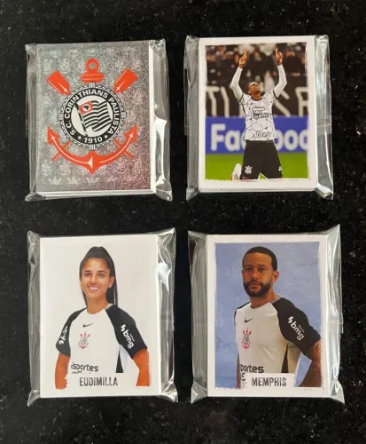 SET Completo Corinthians 115 anos - Todas Figurinhas Para Colar S/Album Originais
