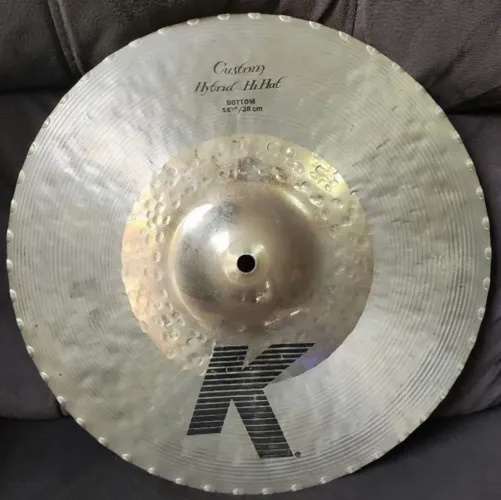 Zildjian K hybrid hi hat 14? Top 1104g Bottom 1322 g