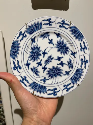 Prato em porcelana chinesa 