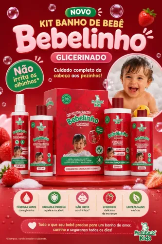 Kit banho bebê 