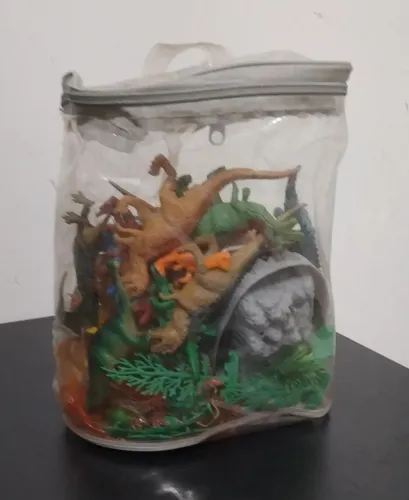 Kit Dinossauros com Bolsinha