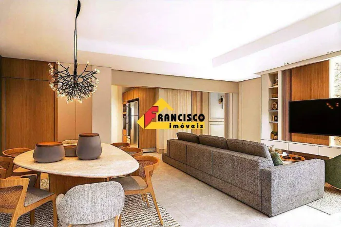 Apartamento com Área Privativa à venda, 3 quartos, 3 suítes, 3 vagas, Centro - Divinópolis