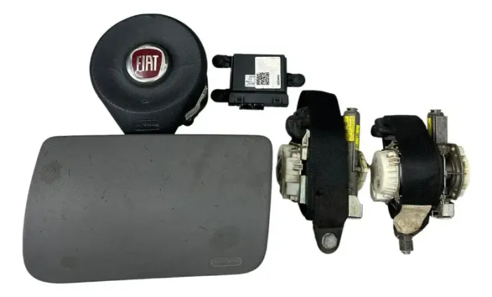  Kit Airbag Incompleto Fiat Grand Siena 2013 Preto