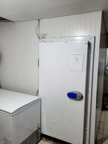 Câmara fria congelamento