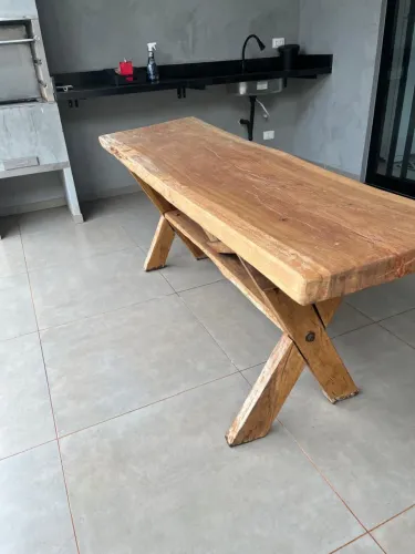 Mesa Gourmet Rústica