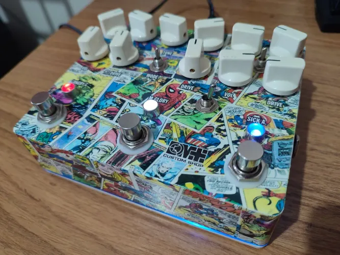 Pedal Guitarra DMT Trio Sick As, Morning Glory, Angry Charlie Bondi JHS Clone