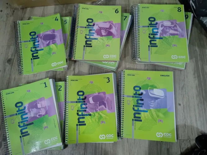 KIT COMPLETO 10 APOSTILAS 9º ANO COC