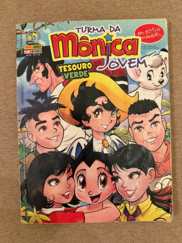 gibi/manga turma da monica jovem volume 43