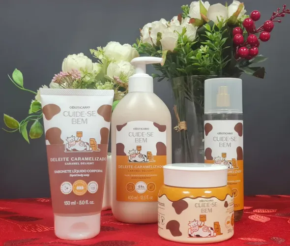 Cuide-se Bem Deleite Caramelizado - Linha Completa