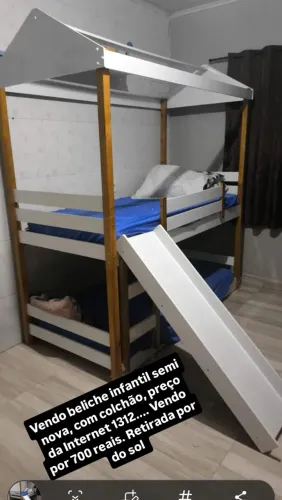 Vendo cama beliche infantil