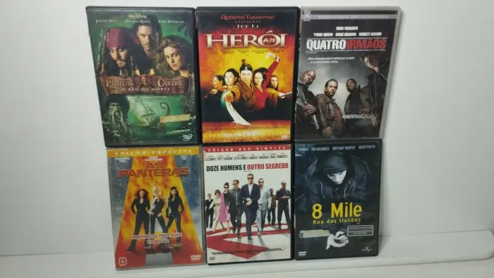 Coleção de filmes Originais Edição Top R$:150 Reais