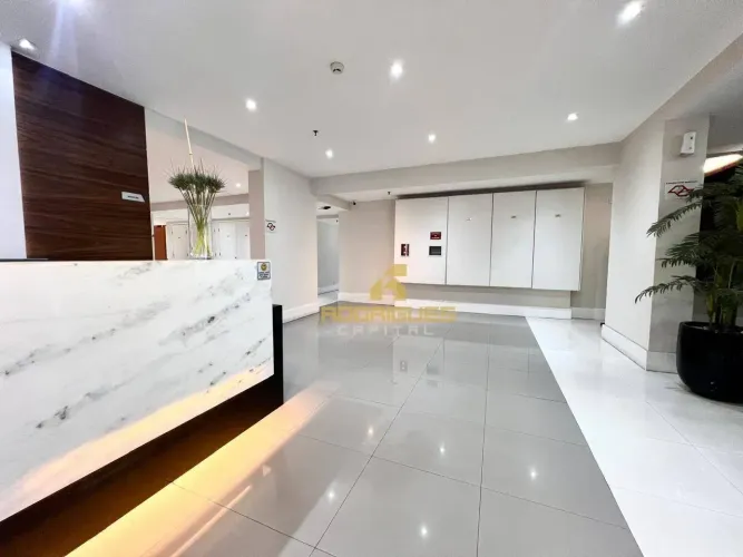 Sala comercial para locação no Edif. Trend Office em Santos/SP