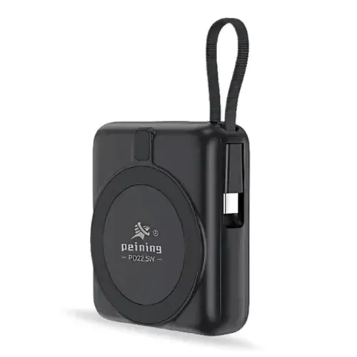 Power Bank Magsafe 3 Em 1 10000mAh 22.5W Peining WUP-1003