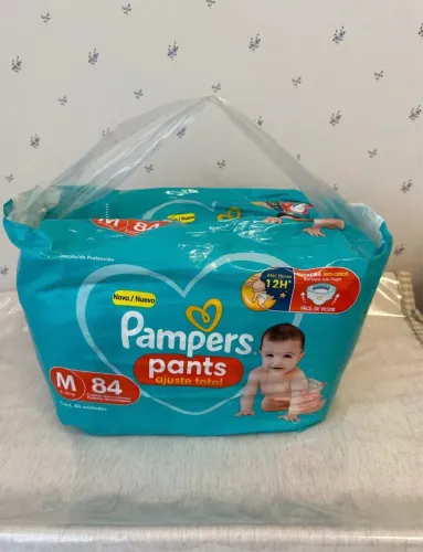 Fralda pampers pants m