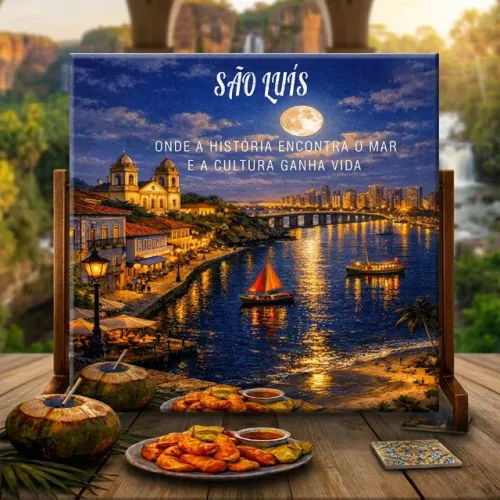 Azulejos Decorativos, série especial São Luis 414 anos