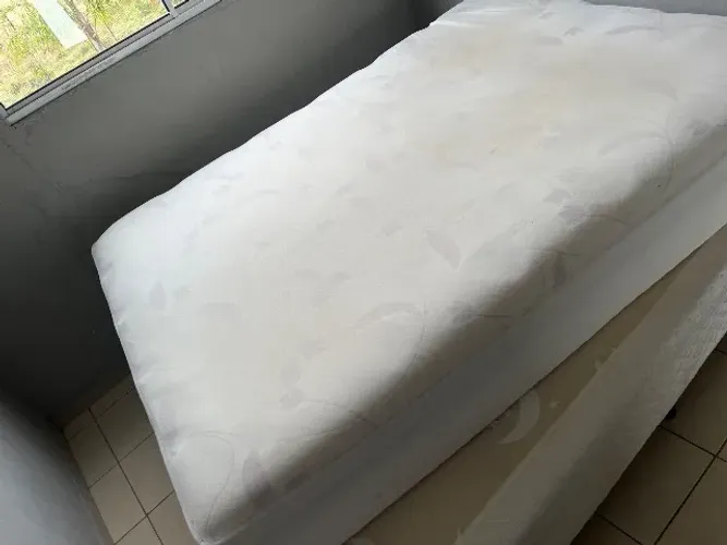 Cama box casal + colchão