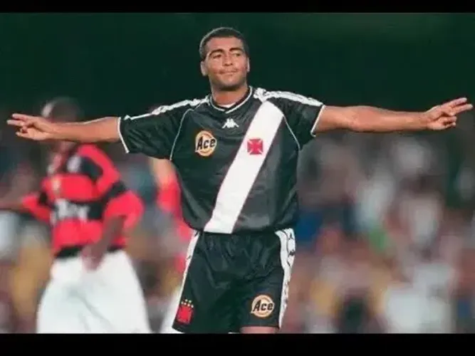 Camisa Vasco 2000 kappa Romário