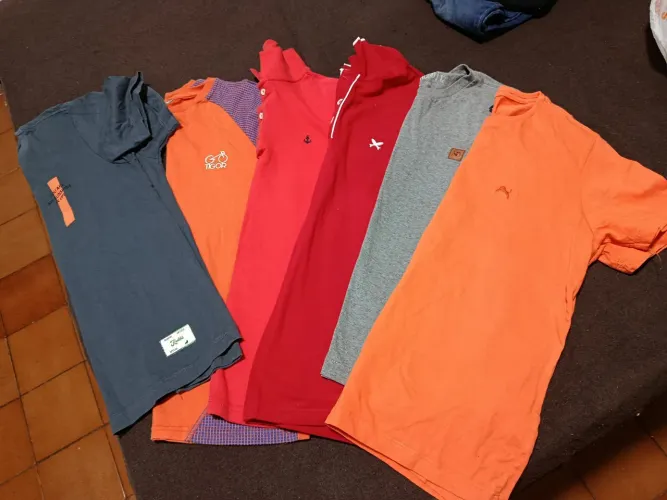 Kit de camisas tamanho 10/12 anos