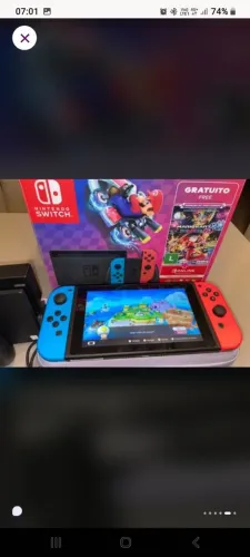 NINTENDO SWITCH V2 DESBLOQUEADO
