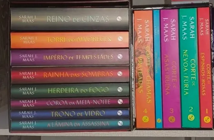 Livros fantasia (Sarah j. Mass)