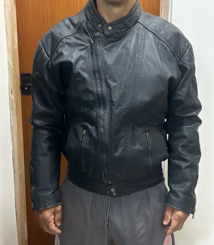 Jaqueta de couro legítimo - relíquia M/52