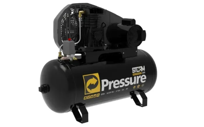 COMPRESSOR PRESSURE 10 PÉS 100 LITROS STORM 220V
