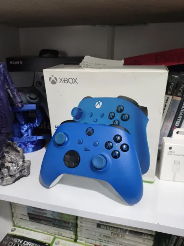 Controle Xbox séries S/X Azul