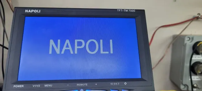 Tela 7 polegadas Napoli modelo TFT-TM 7000