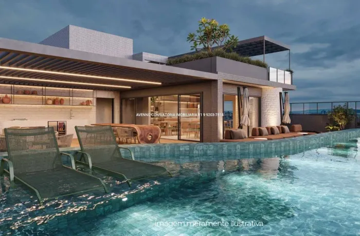 Proprietário vende: studio próximo à praia de Boa Viagem com piscina e coworking