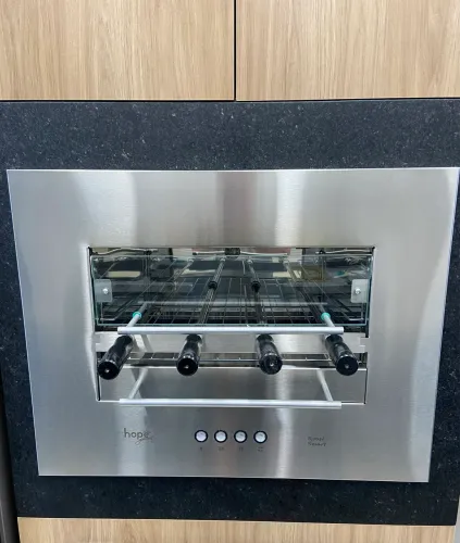 Churrasqueira Rotativa Elétrica Embutir Roast Smart 04 Cor Cinza