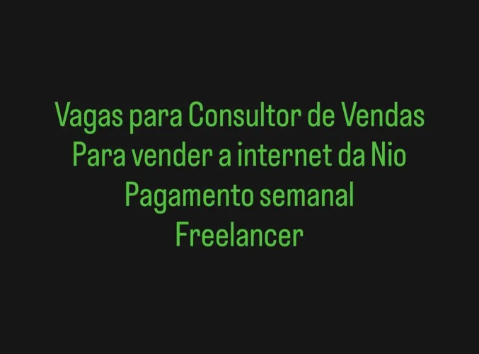 Vaga para consulto(a)
