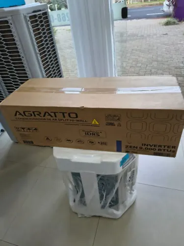 Ar Condicionado Inverter Split Agratto Zen Inverter Frio 220 v
