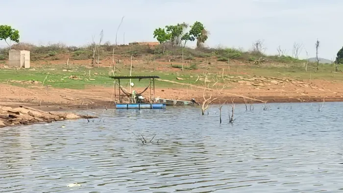 Vendo chácara mobiliada no lágo da serra da mesa lago passa dentro da chacara
