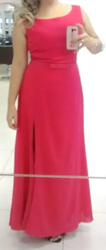 Vestido de festa pink