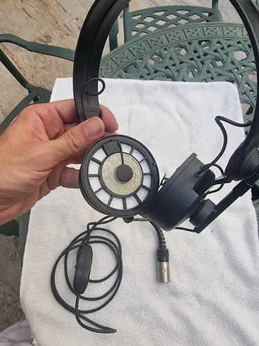 Headset Aeronáutico Sennheiser HMEC 25 - Usado (Cancelamento Ativo ANR / Excelente Qualida