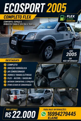 Ford Ecosport XLT 1.6/ 1.6 Flex 8V 5P 2005