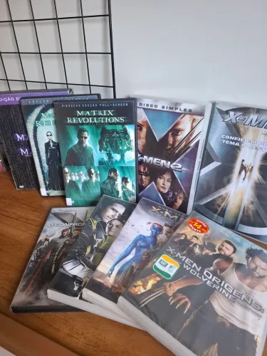 Coleção X-MEN E MATRIX em DVD's